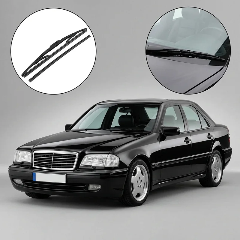 Passenger Side Wiper Blade for Mercedes-Benz C36 AMG (1995 - 1997) - 1